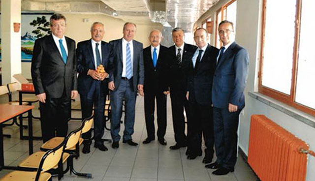 İşte CHP'nin Mustafa Balbay ziyareti